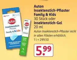 Rossmann Autan Insektenstich-Pflaster Family & Kids Angebot