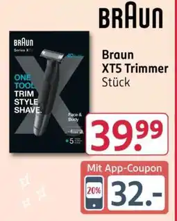 Rossmann Braun XT5 Trimmer Angebot