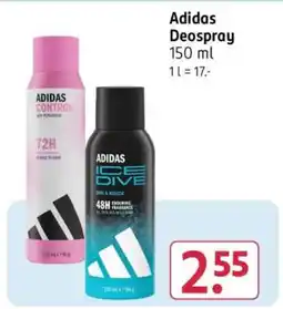 Rossmann ADIDAS Deospray Angebot