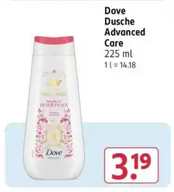 Rossmann Dove Dusche Advanced Care Angebot