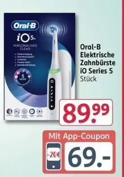 Rossmann Oral-B Elektrische Zahnbürste iO Series 5 Stück Angebot