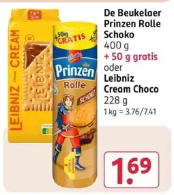 Rossmann De Beukelaer Prinzen Rolle Schoko Angebot