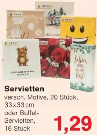 Jawoll Servietten Angebot