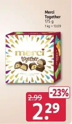 Rossmann Merci Together Angebot