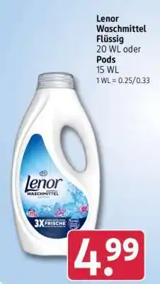 Rossmann Lenor Waschmittel Flüssig Angebot