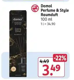 Rossmann Domol Perfume & Style Raumduft Angebot