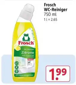 Rossmann Frosch WC-Reiniger Angebot