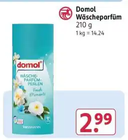 Rossmann Domol Wäscheparfüm Angebot