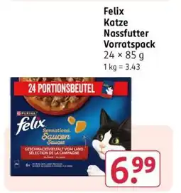 Rossmann Felix Katze Nassfutter Vorratspack Angebot
