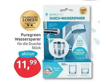 Budni Puregreen Wassersparer Angebot