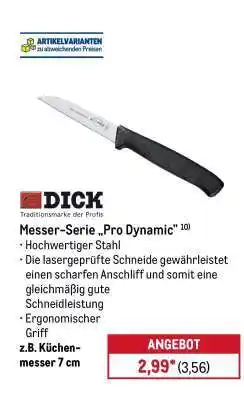 METRO DICK Messer-Serie „Pro Dynamic” Angebot
