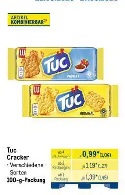 METRO Tuc Cracker Angebot