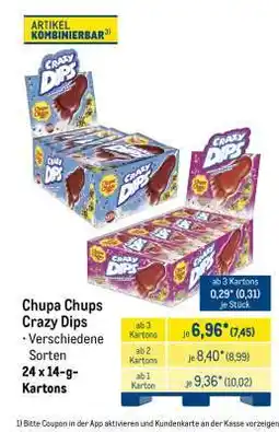 METRO Chupa Chups Crazy Dips Angebot
