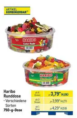 METRO Haribo Runddose Angebot