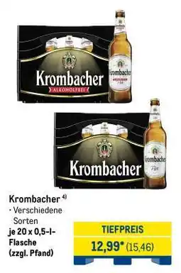 METRO Krombacher Angebot