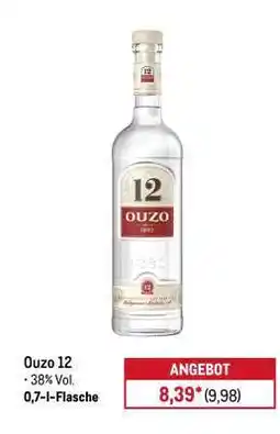 METRO Ouzo 12 Angebot