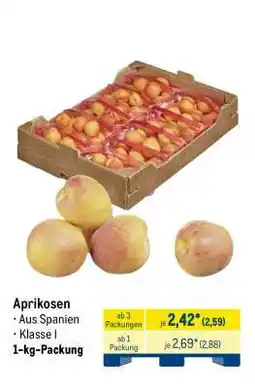 METRO Aprikosen Angebot