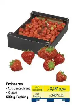 METRO Erdbeeren Angebot