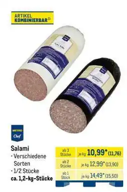 METRO Salami Angebot