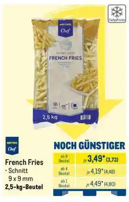 METRO French Fries Angebot