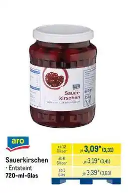 METRO aro Sauerkirschen Angebot