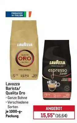 METRO Lavazza Barista/Qualita Oro Angebot
