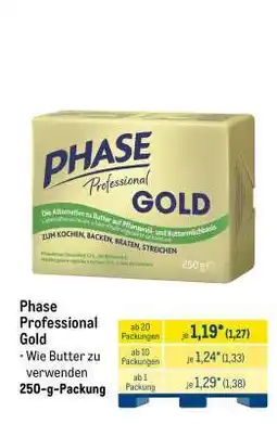 METRO Phase Professional Gold Angebot