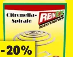 Thomas Philipps Reinex Insektenstopp Citronella-Spirale Angebot