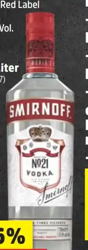 Thomas Philipps Smirnoff Vodka Red Label No. 21 Angebot