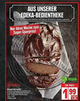 Edeka Schäfer's Bauernkruste Angebot