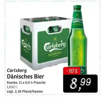 KONSUM Carlsberg Dänisches Bier Angebot