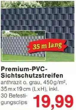 Jawoll Premium-PVC Sichtschutzstreifen Angebot