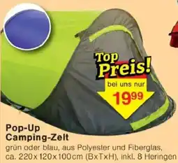 Jawoll Pop-Up Camping-Zelt Angebot