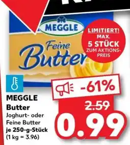 Kaufland Meggle butter Angebot