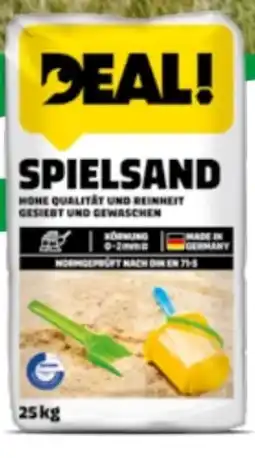 Hagebau Deal! Spielsand Angebot
