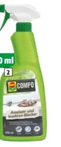Hagebau Compo Ameisen- und Insekten-Blocker-Spray Angebot