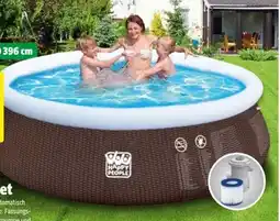 Hagebau Happy People Quick-Up-Pool-Set Angebot