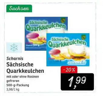 KONSUM Scharnis Sächsische Quarkkeulchen Angebot