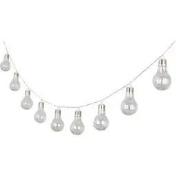 toom Baumarkt Solar-Glühbirnen-Lichterkette Angebot