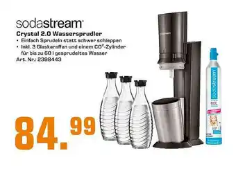 Saturn Sodastream Crystal 2.0 Wassersprudler Angebot