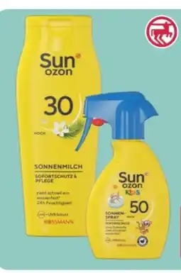 Rossmann Sunozon Kids Sonnenspray LSF 50 Angebot