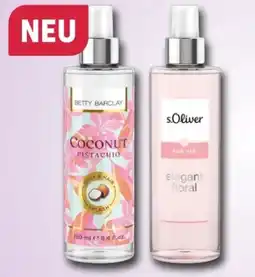 Rossmann Betty Barclay Coconut Pistachio Body Mist Angebot