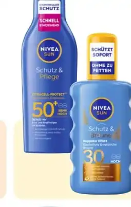 Rossmann Nivea Sun Schutz & Pflege Milch LSF 50+ Angebot