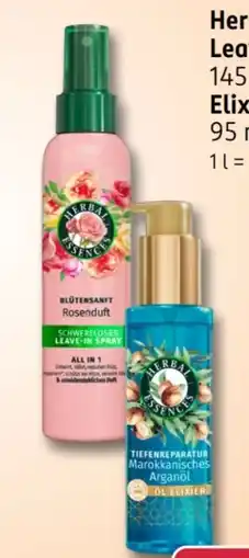 Rossmann Herbal Essences Leave-In Spray Angebot