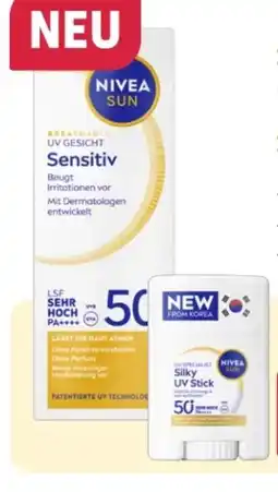 Rossmann Nivea Sun UV Gesicht Sensitiv LSF 50+ Angebot