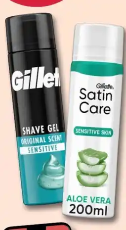 Rossmann Gillette Sensitive Rasiergel Empfindliche Haut Angebot
