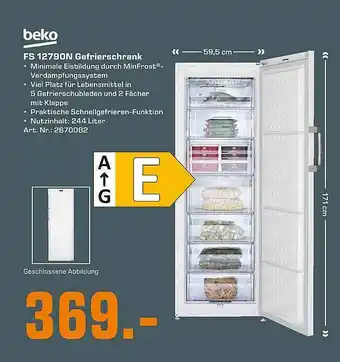 Saturn Beko Fs 12790n Gefrierschrank Angebot