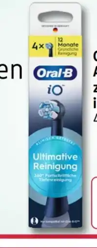 Rossmann Oral-B Aufsteckzahnbürste iO Angebot