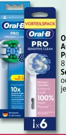 Rossmann Oral-B Aufsteckzahnbürsten Pro Precision Clean Angebot