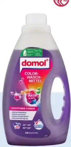 Rossmann Domol Colorwaschmittel Flüssig Angebot